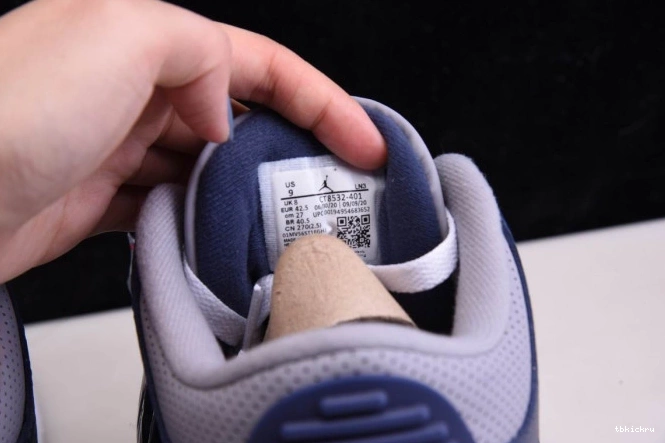 Reps TBK NAVYCT8532-401 AIR 3 JORDAN MIDNIGHT 0808